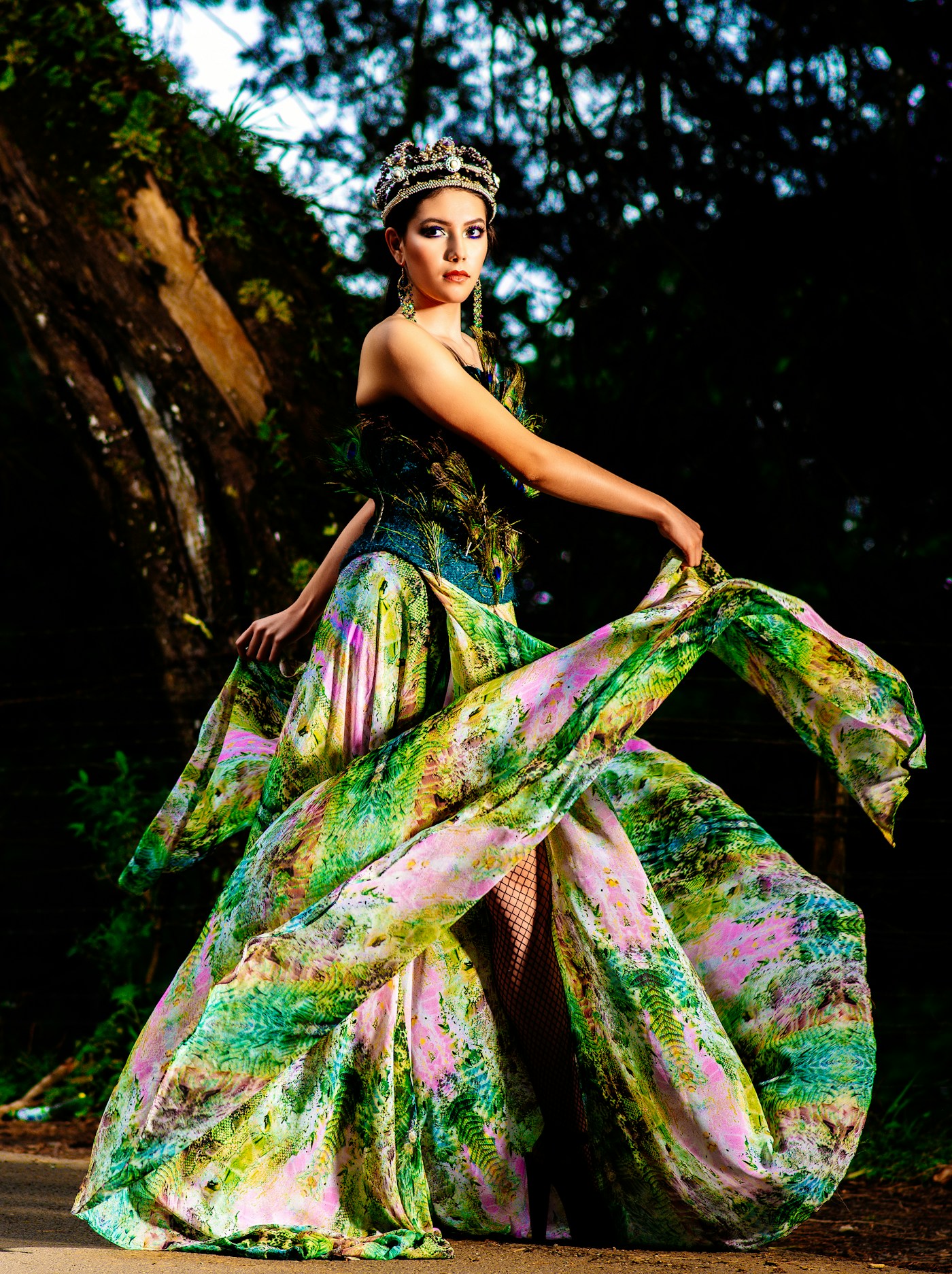 Robe wax print